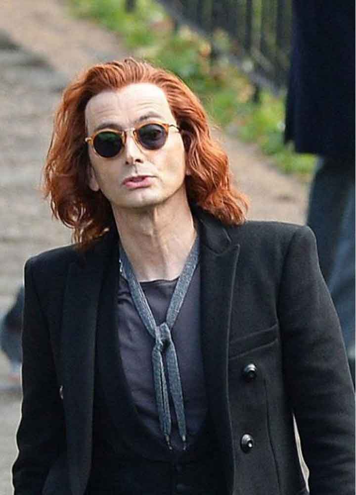 GOOD OMENS (CROWLEY) DAVID TENNANT WOOL BLAZER